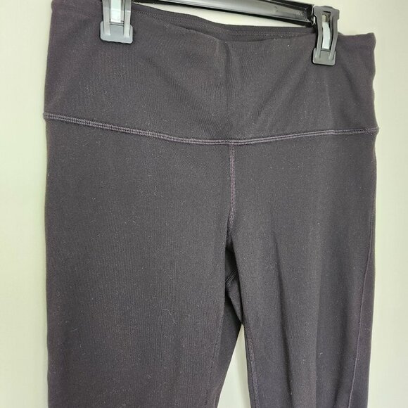 Prana Women's Black Classic Transform High Waisted Fitness Leggings Size Medium - Picture 2 of 6